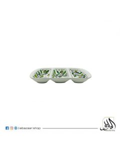 Zaytoon 3 Sections Serving Plate 