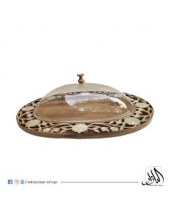 Wooden Tray with Plexiglas Cover