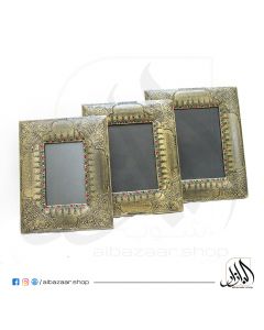 Photo Frame with Brass Decoration-Big Size