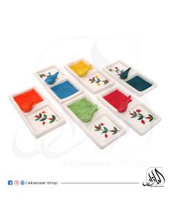 2 Sections Serving Plate