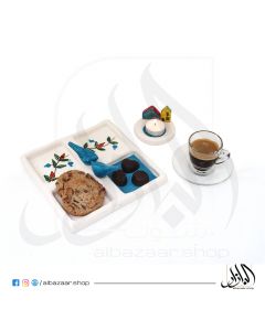 4 Sections Serving Plate 