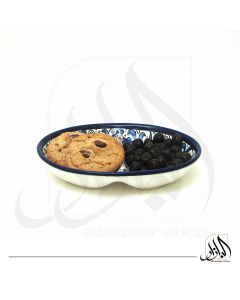 2 Sections Serving Plate