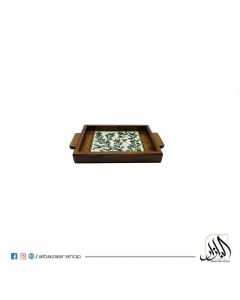 Small Square Tray Brown- Zaytoon