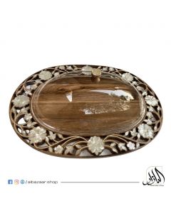 Wooden Tray with Plexiglas Cover
