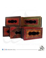 Colorful Wooden Tissue Box