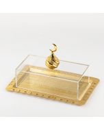 Ramadan Rectangle Serving Gold