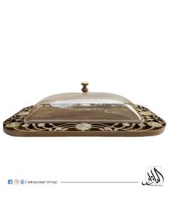 Wooden Tray with Plexiglas Cover